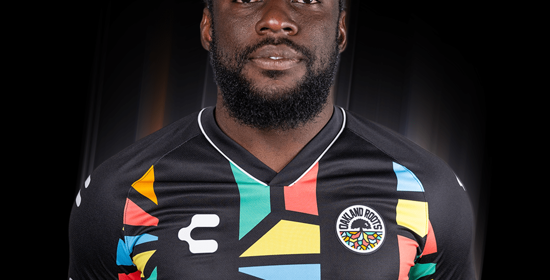 Image of Oakland Roots player Neveal Hackshaw.