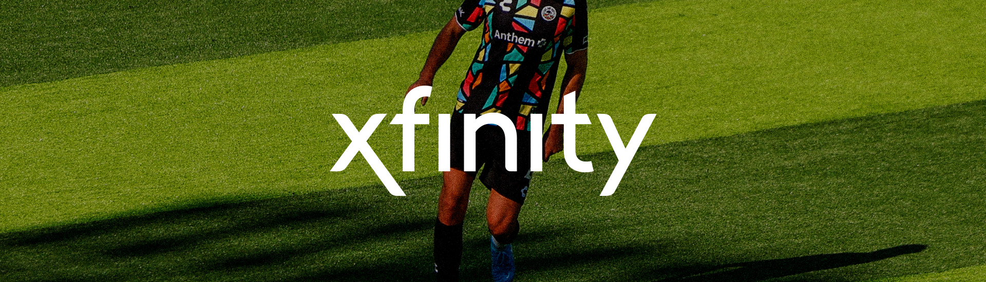 Graphic with Oakland Roots and Xfinity logo.